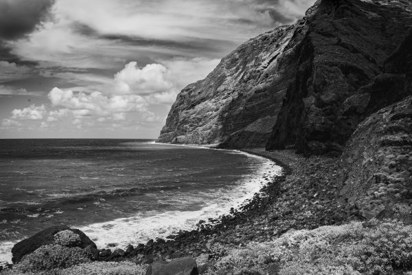 madeira coastline frozen in time