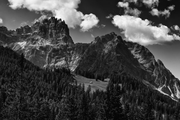 mountain range in tyrol